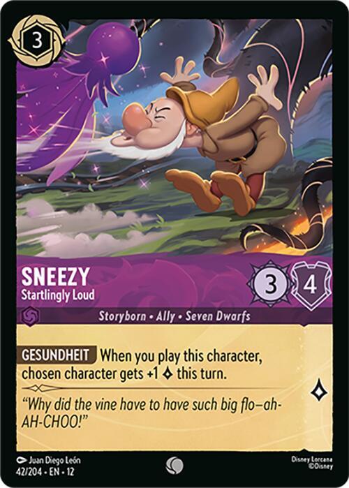 Sneezy Startlingly Loud 42/204 () 