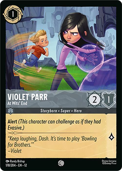 Violet Parr At Wits End 178/204 () 