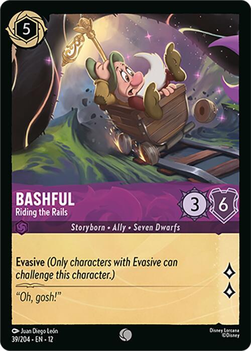 Bashful Riding the Rails 39/204 () 