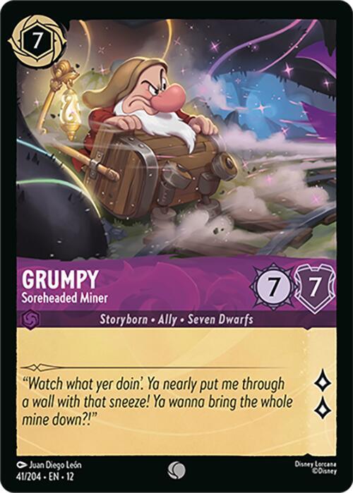 Grumpy Soreheaded Miner 41/204 () 