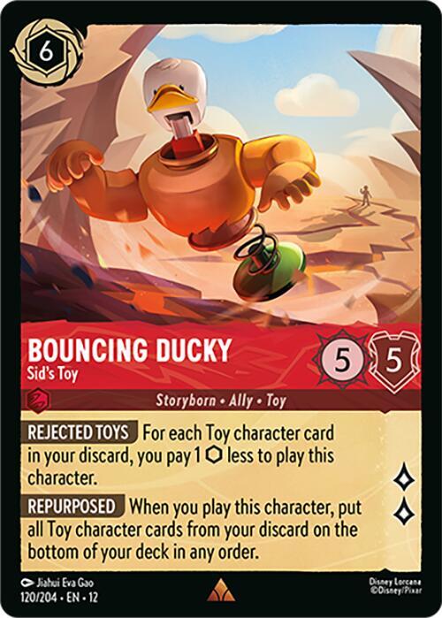 Bouncing Ducky Sid's Toy 120/204 ()  - Cold Foil