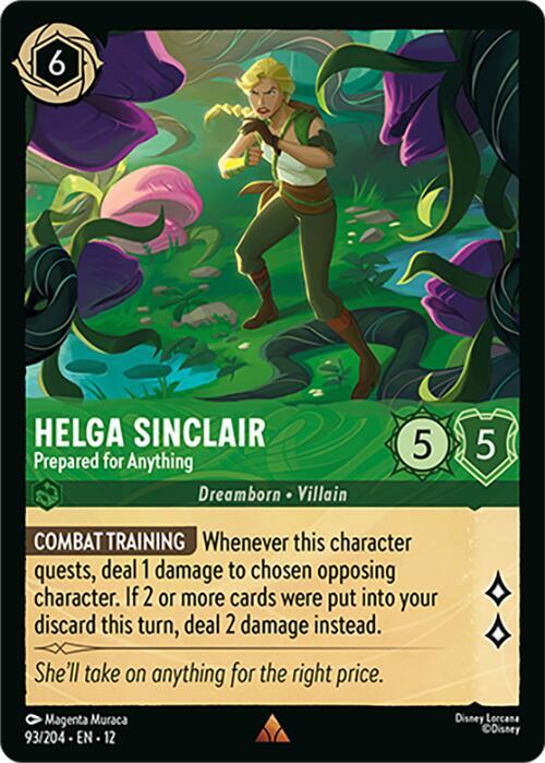 Helga Sinclair Prepared for Anything 93/204 () 