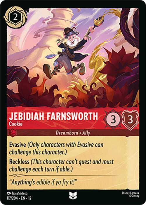 Jebidiah Farnsworth Cookie 117/204 () 