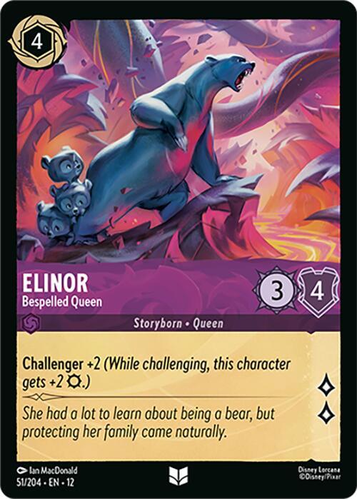 Elinor Bespelled Queen 51/204 () 