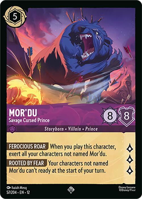 Mor'du Savage Cursed Prince 57/204 () 