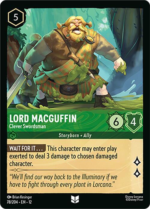 Lord MacGuffin Clever Swordsman 78/204 () 