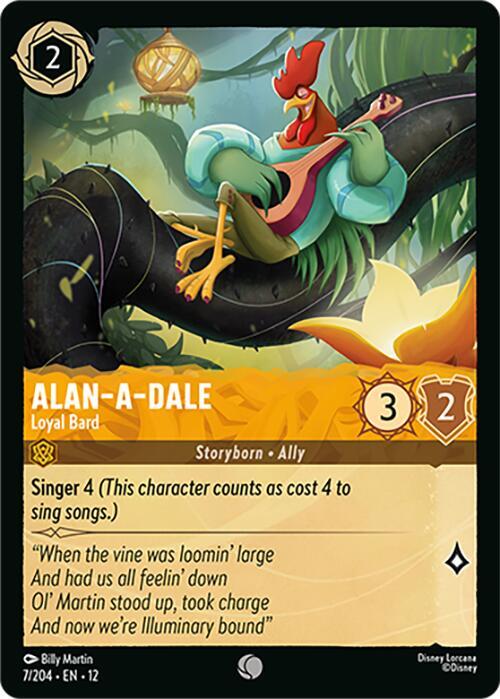 Alan-A-Dale Loyal Bard 7/204 () 