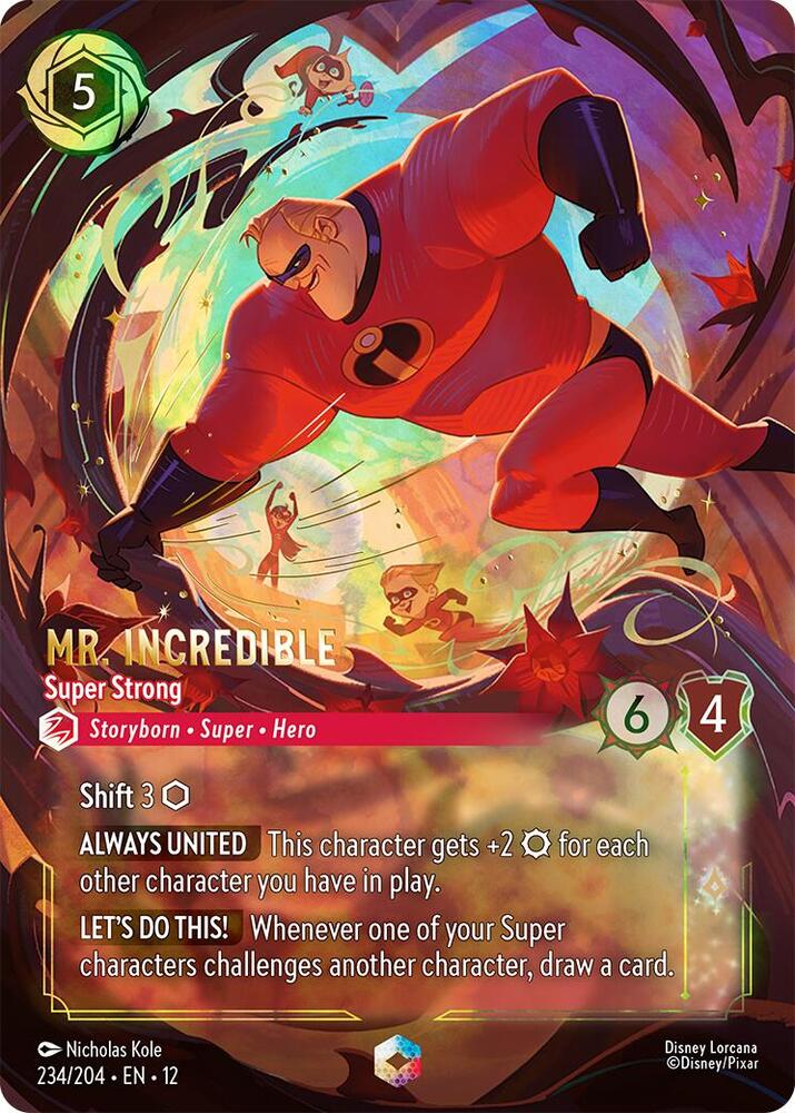 Mr Incredible Super Strong Enchanted 234/204 ()  - Holofoil