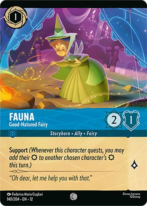 Fauna Good Natured Fairy Foil 140/204 ()  - Cold Foil