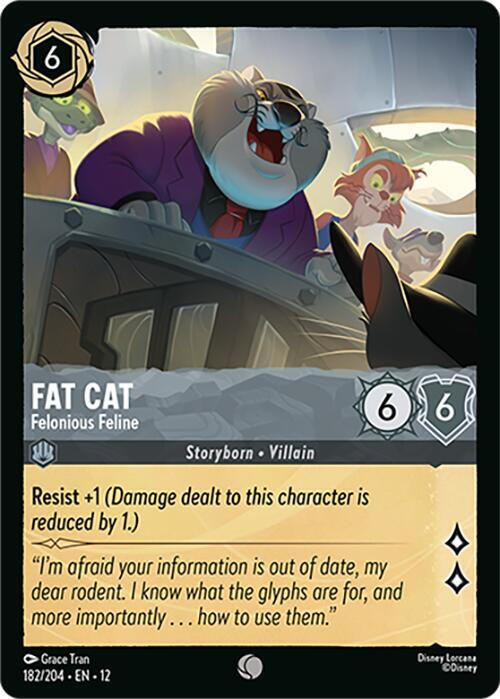 Fat Cat Felonious Feline 182/204 () 