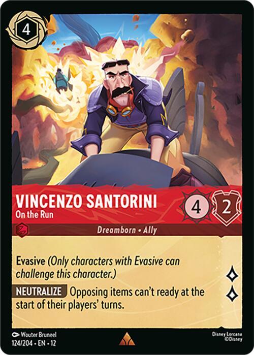 Vincenzo Santorini, On the Run 124/204 (Wilds Unknown) 