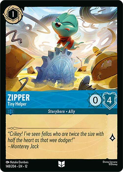 Zipper, Tiny Helper 148/204 (Wilds Unknown) 