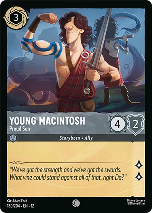 Young Macintosh, Proud Son 180/204 (Wilds Unknown)  - Cold Foil