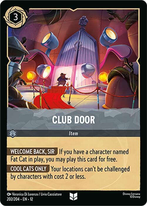 Club Door 202/204 ()  - Cold Foil