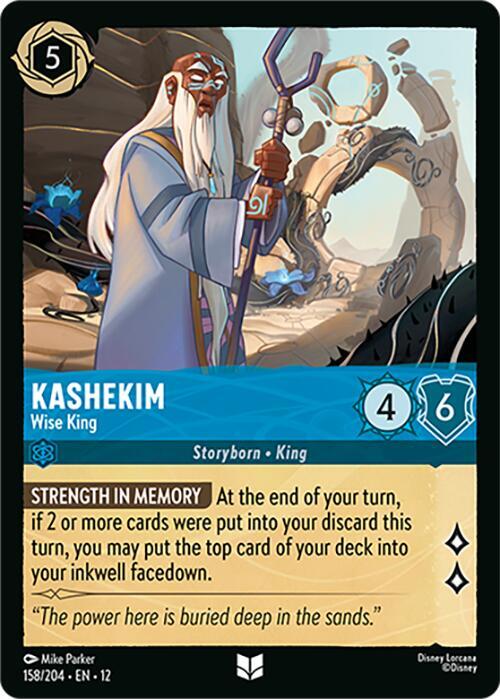 Kashekim Wise King 158/204 ()  - Cold Foil