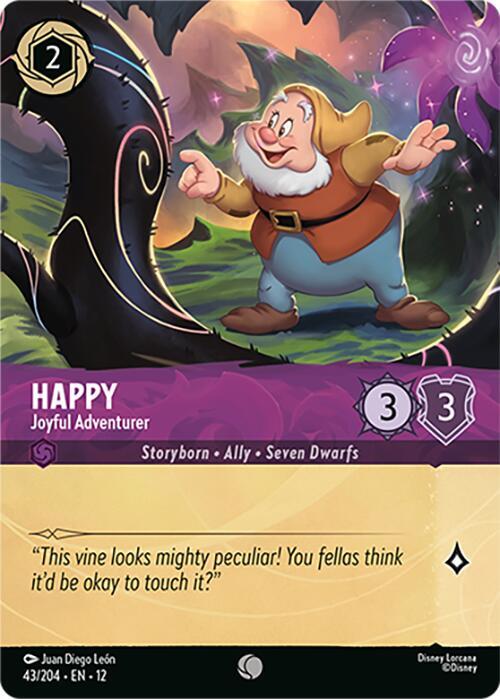 Happy Joyful Adventurer Foil 43/204 ()  - Cold Foil