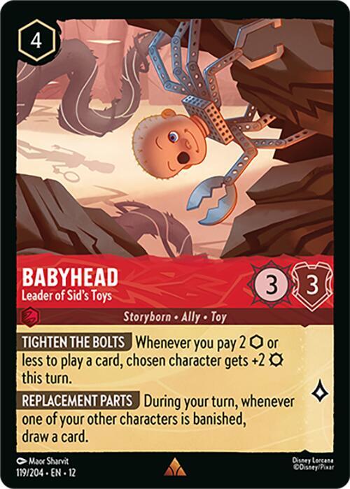 Babyhead Leader of Sid's Toys 119/204 ()  - Cold Foil