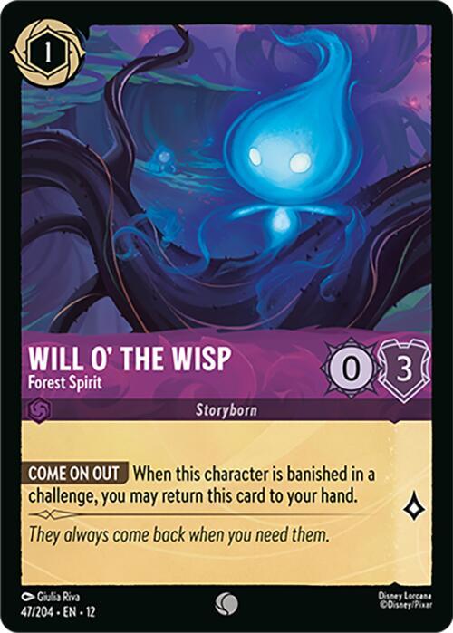 Will O' The Wisp Forest Spirit 47/204 () 