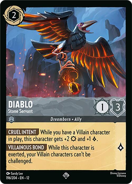 Diablo Stone Servant 196/204 ()  - Cold Foil