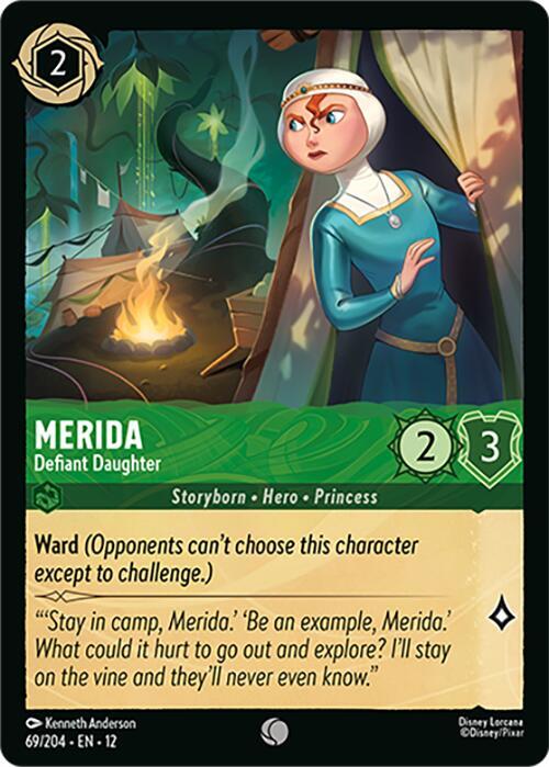 Merida Defiant Daughter 69/204 ()  - Cold Foil