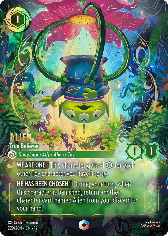 Alien, True Believer 229/204 ()  - Holofoil
