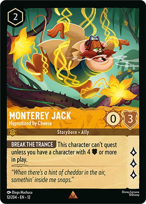 Monterey Jack Hypnotized by Cheese 12/204 ()  - Cold Foil