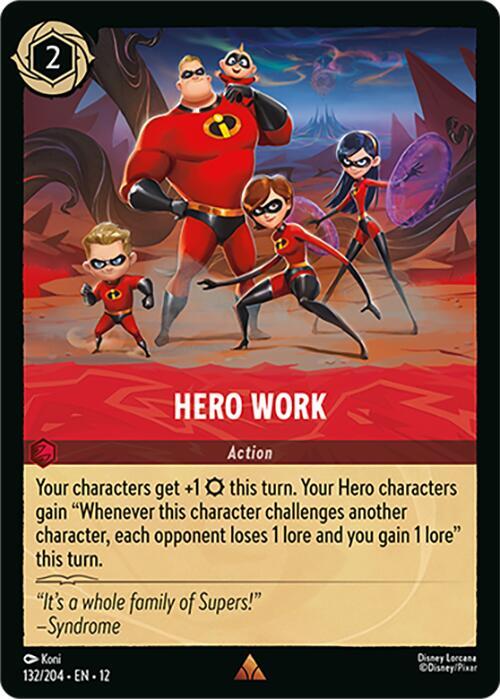 Hero Work 132/204 (Wilds Unknown) 