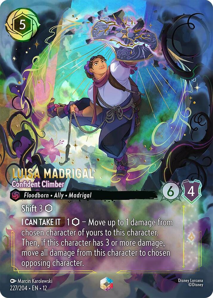 Luisa Madrigal Confident Climber Enchanted 227/204 ()  - Holofoil