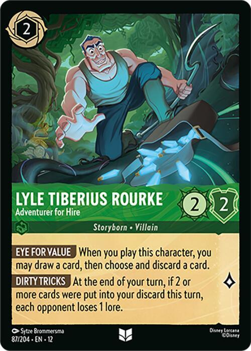 Lyle Tiberius Rourke Adventurer for Hire 87/204 () 
