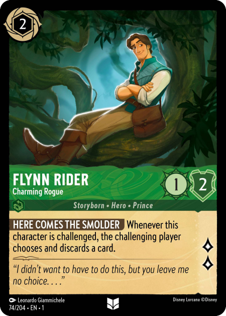 Flynn Rider, Charming Rogue 74/204 (The First Chapter) 