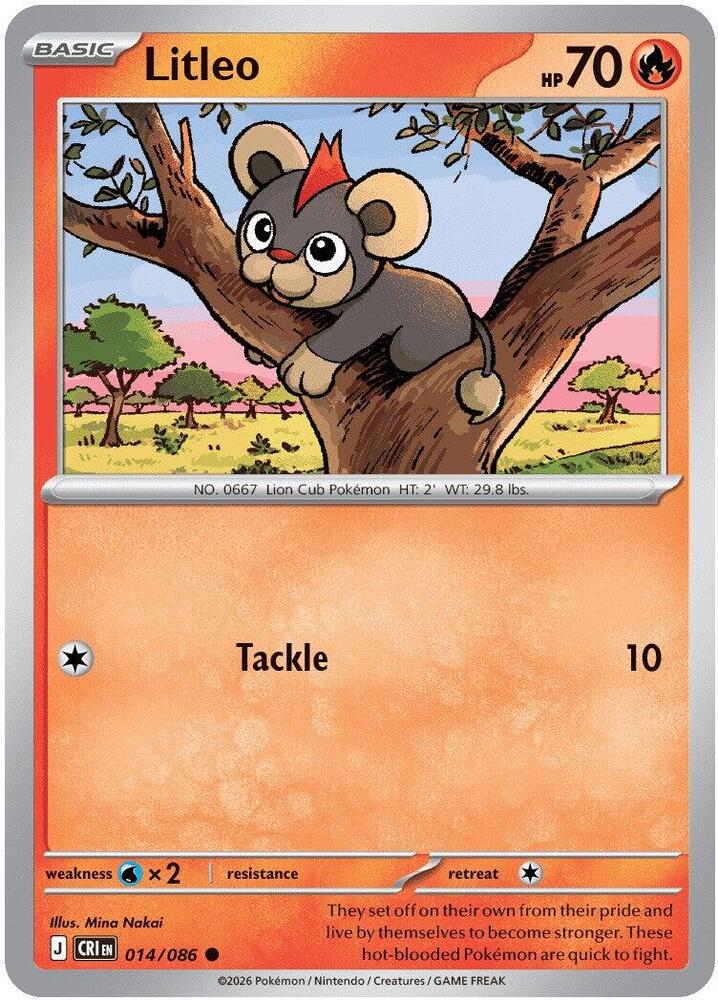 Litleo 014/086 (ME04: Chaos Rising) 