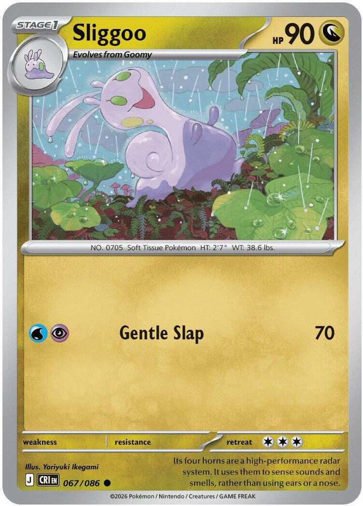 Sliggoo 067/086 (ME04: Chaos Rising)  - Reverse Holofoil