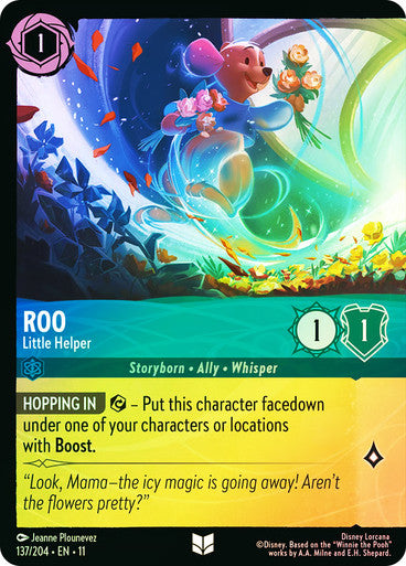 Roo, Little Helper 137/204 (Winterspell)  - Rainbow Foil