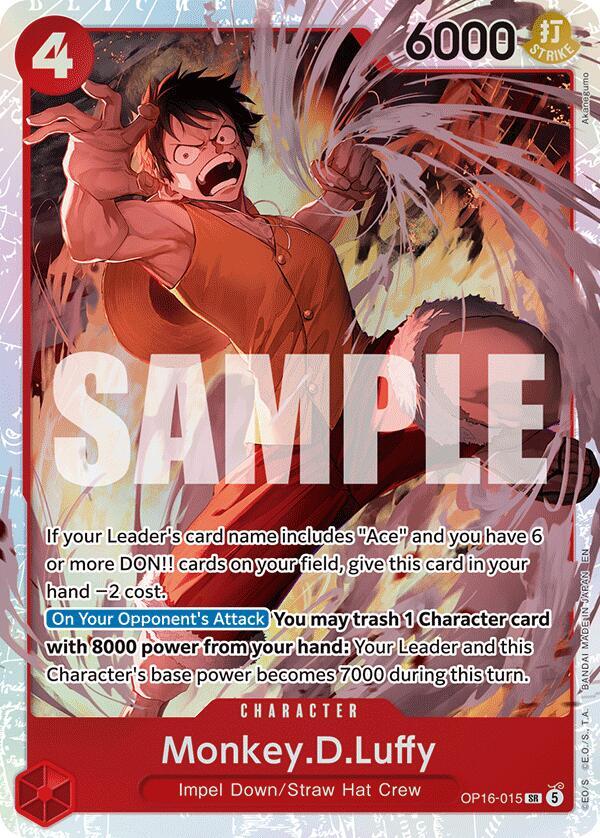 MonkeyDLuffy OP16-015 (The Time of Battle)  - Foil