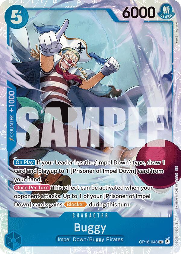 Buggy 048 OP16-048 (The Time of Battle)  - Foil