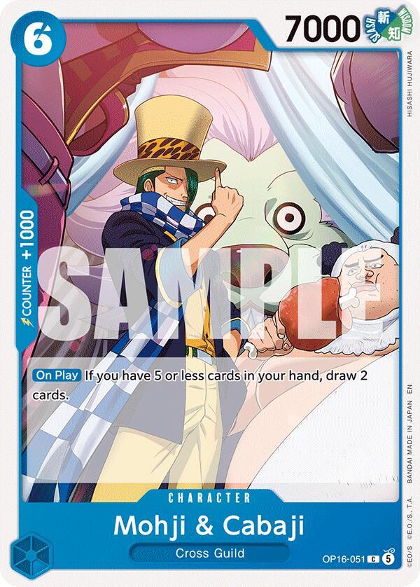 Mohji and Cabaji OP16-051 (The Time of Battle) 