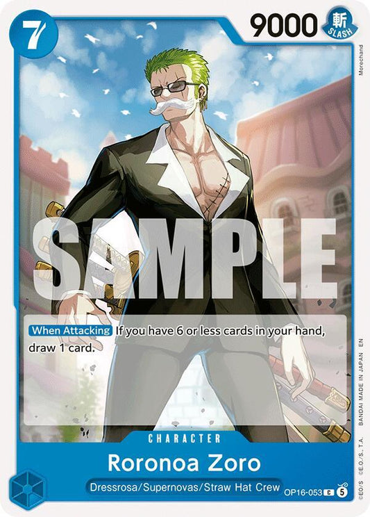 Roronoa Zoro OP16-053 (The Time of Battle) 