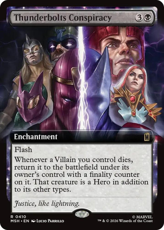 Thunderbolts Conspiracy 410 (Marvel Super Heroes)  - Extended Art