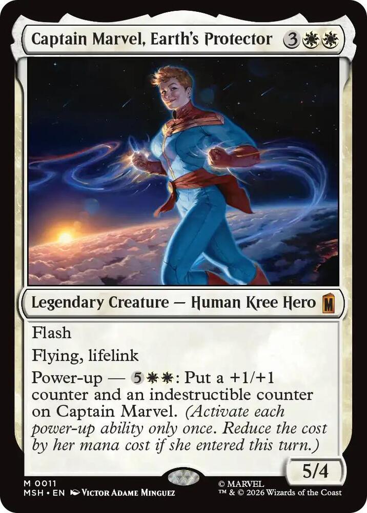 Captain Marvel, Earth's Protector 11 (Marvel Super Heroes) 