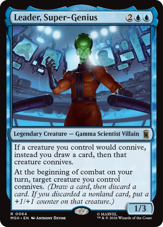 Leader Super Genius 64 (Marvel Super Heroes)  - Foil