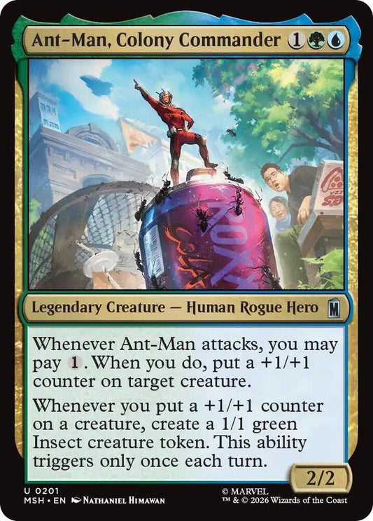 Ant-Man, Colony Commander 201 (Marvel Super Heroes) 
