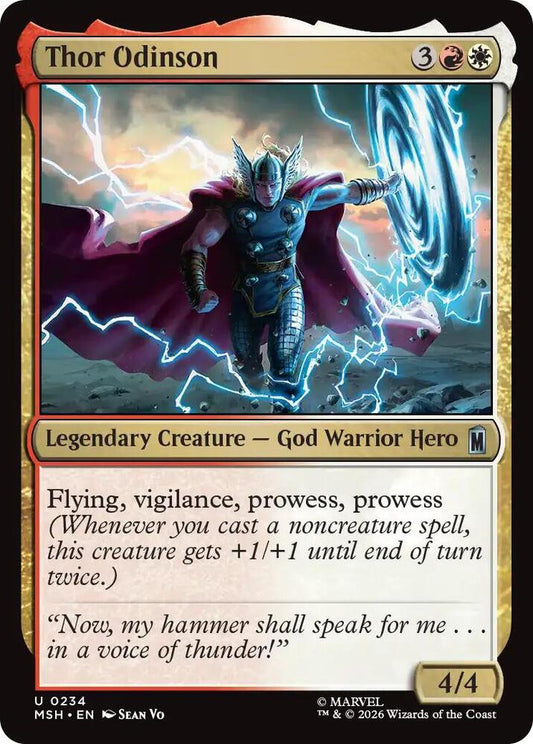Thor Odinson 234 (Marvel Super Heroes)  - Foil