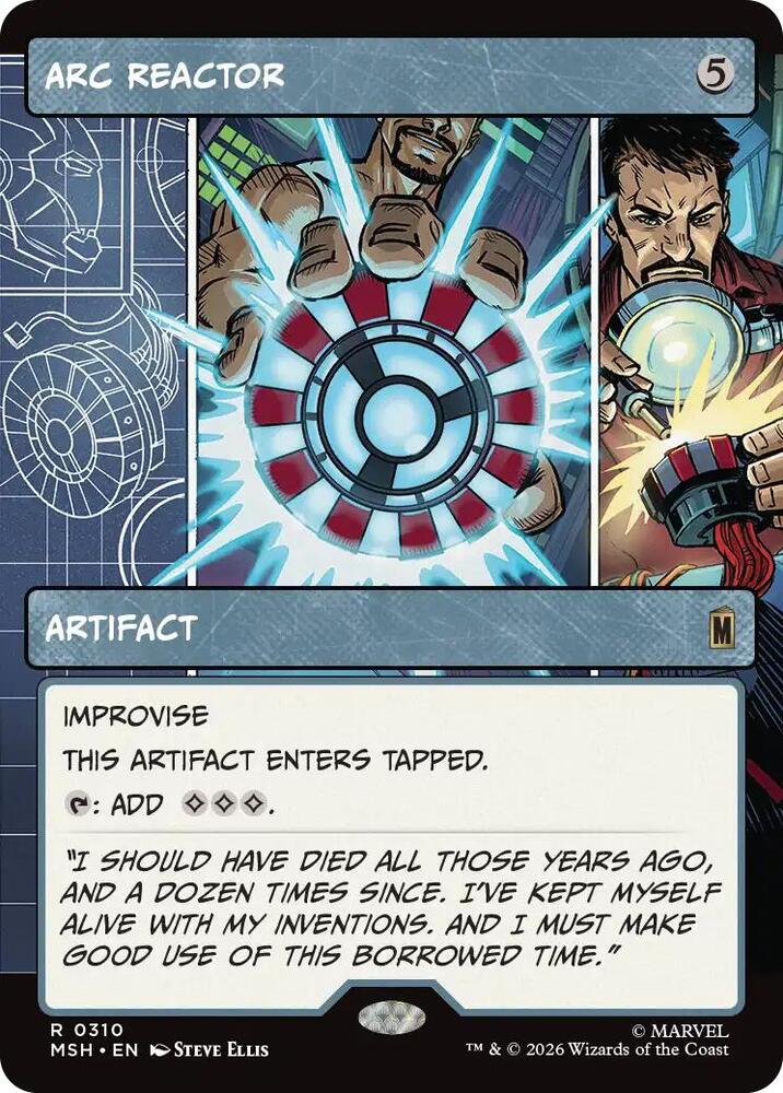 Arc Reactor 310 (Marvel Super Heroes)  - Showcase