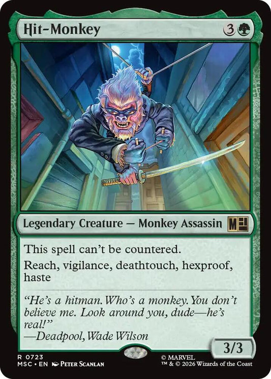 Hit Monkey 723 (Commander: Marvel Super Heroes)  - Foil