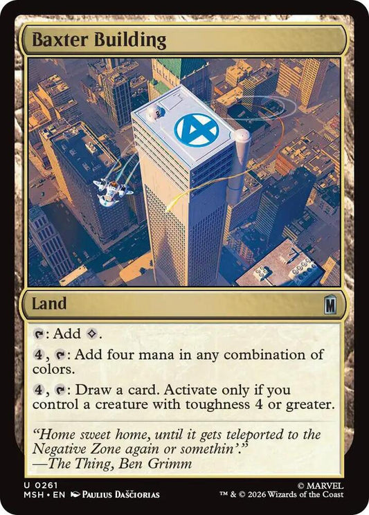 Baxter Building 261 (Marvel Super Heroes)  - Foil