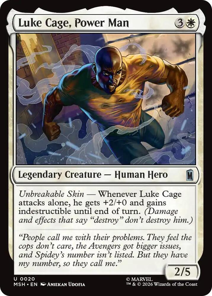 Luke Cage, Power Man 20 (Marvel Super Heroes) 