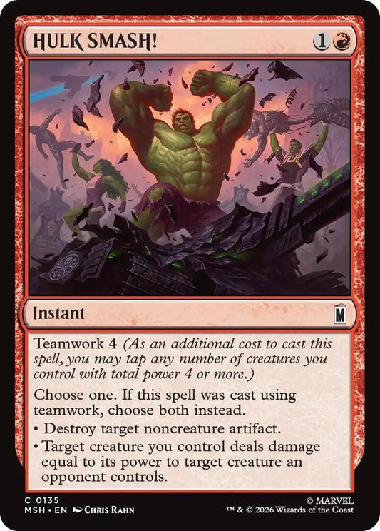 HULK SMASH! 135 (Marvel Super Heroes)  - Foil