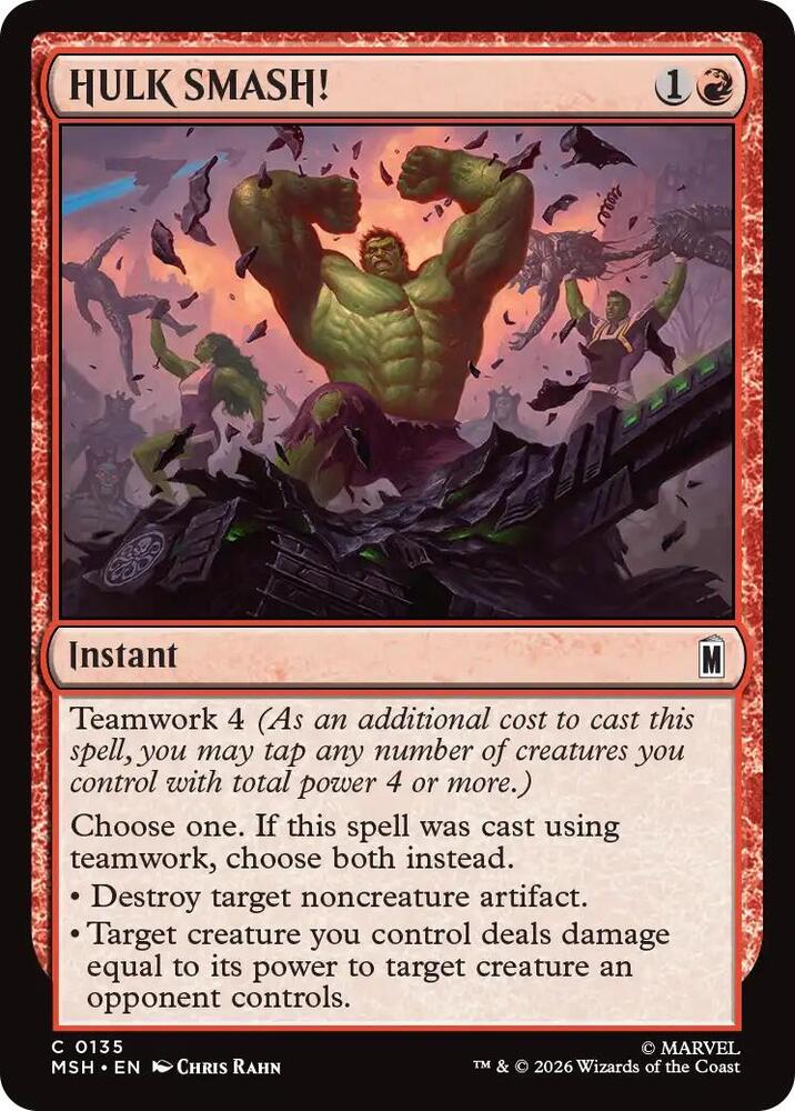 HULK SMASH! 135 (Marvel Super Heroes) 