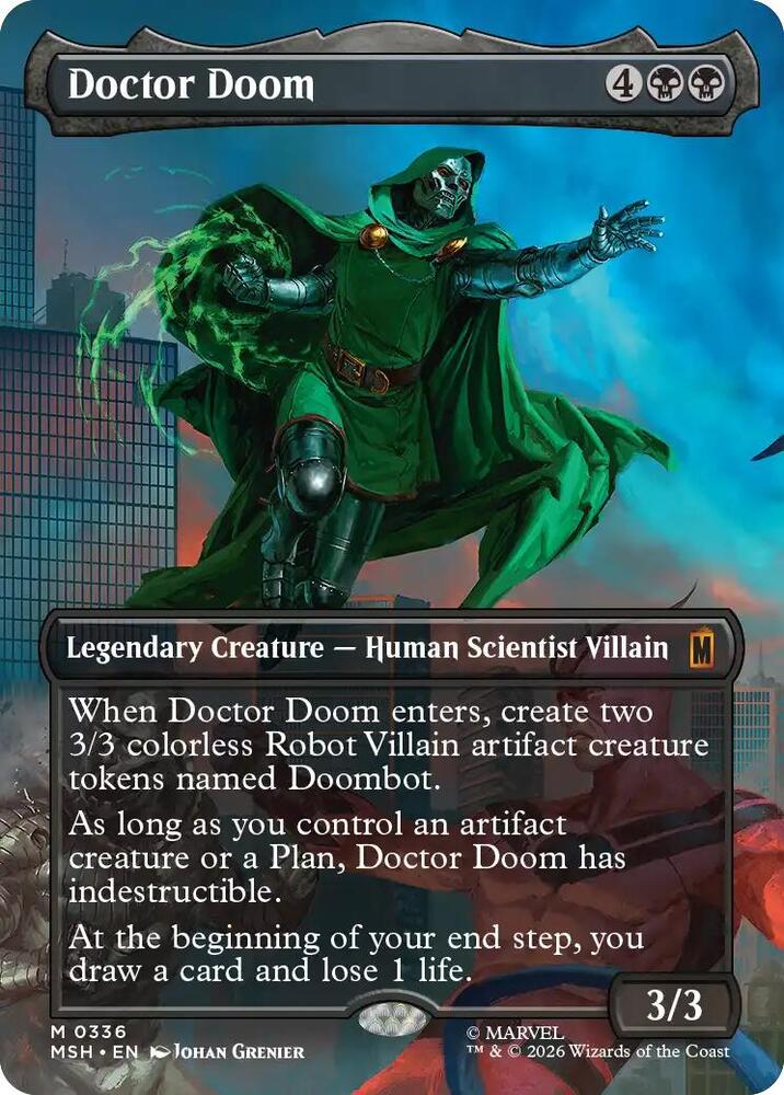 Doctor Doom 336 (Marvel Super Heroes)  - Borderless