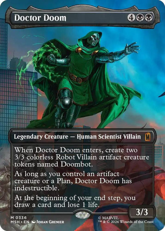 Doctor Doom 336 (Marvel Super Heroes)  - Borderless